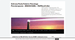 Desktop Screenshot of paolafederici.com