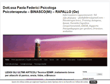 Tablet Screenshot of paolafederici.com
